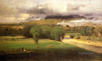  Inness Pintura - Sacco Ford Conway Meadows Tonalista George Inness